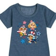 thumbnail image 3 of Paw Patrol - Americana - 4th of July Pup Stars - Toddler & Youth Girls Fleece Dress, 3 of 6