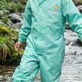 thumbnail image 6 of Kids Raincoats For Toddler Boys And Girls Waterproof Rain Jacket Cartoon Toddler Rain Wear Children Rain Poncho Green 6-7 Years, 6 of 7