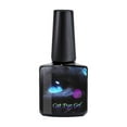 thumbnail image 2 of Esmalte de uñas femenino celestial oscuro parpadeante con efecto ojo de gato de cristal colorido, 8 ml de goma de metilo, 2 of 2