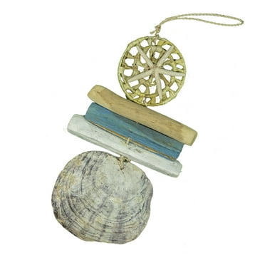 Driftwood Shell Hanging Decor