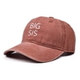 thumbnail image 6 of Kids Baseball Cap With Embroidered Letters All Season Outdoor Sun Adjustable Washed Hat Boys Girls Clothes, 6 of 7