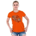 thumbnail image 3 of Cute Spell Bound Halloween Witch Womens Fitted Plus Size Graphic Tee Brisco Brands 2X, 3 of 5