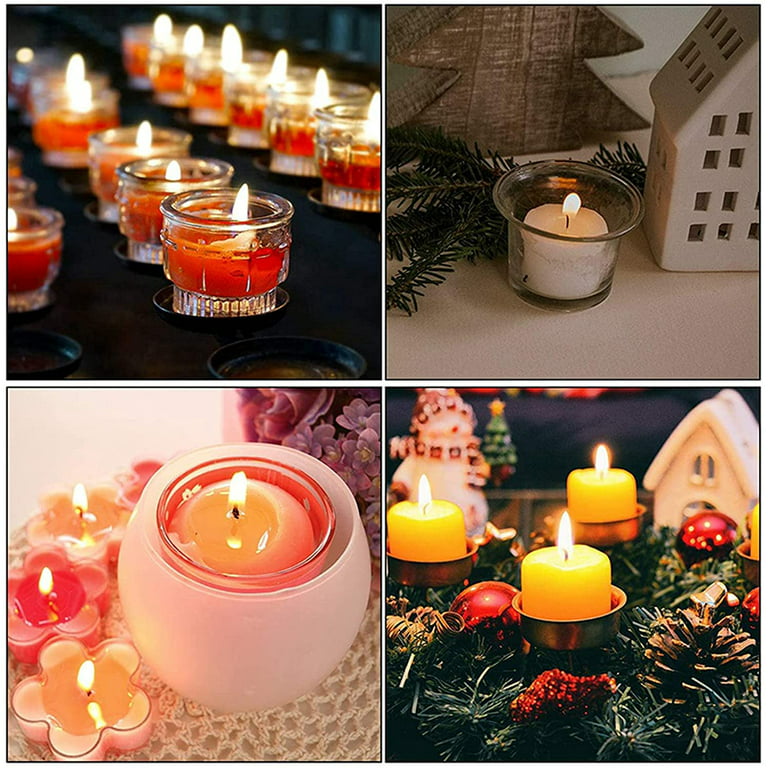 Candle Wick Stickers, Heat Resistance Candle Wick Stickers Adhesive for  Candle Making Accessories DIY (500PCS)