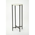 thumbnail image 2 of Marble and Metal - Multi-Color - Round - Iron, Marble - BUTLER ROUND MARBLE & METAL NIGELLA ACCENT TABLE, 2 of 3