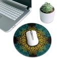 thumbnail image 7 of ZNDUO 2 Pack Round Mouse Pad Abstract Paisley Mandala Pattern 7.9" Small Non-Slip Rubber Gaming Mousepad Desk Mat for Home Office, 7 of 7