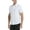 Brilliant White, variant on Men's and Big Men's Performance Short Sleeve Button-Down Golf Shirt, Size S-5XL