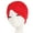 Red, variant on ZSQDM Womens Fashion Elastic Solid Color Comfortable Cap beaded Large Cap for Women beanie of Men beach Hat Baseball Caps Swimming Cap