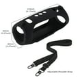 thumbnail image 3 of Piaclen For Charge 6 Wireless Bluetooth Speaker Silicone Cover Case with Adjustable Shoulder Strap, 3 of 7