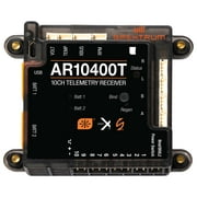 Spektrum AR10400T 10 Channel PowerSafe Telemetry Receiver SPMAR10400T Radios Receivers 2.4