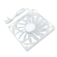 thumbnail image 4 of Ventilador De Casos De 140 Mm, Ventilador PWM De 140 Mm Ultra Delgado De 140 Mm Con Soporte De Sincronización ARGB De Cojinete MFDB Y Control De Temperatura Inteligente Para, 4 of 7