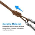 thumbnail image 4 of Uxcell 100FT 550 Paracord, 9 Strand Parachutes Cord Spool 4mm Survival Strong Rope String for Camping Hiking, Brown, 4 of 5
