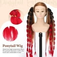 thumbnail image 3 of SOPOTUTU 2Ud Extensiones De Ponytail Con Color Degradado Y Material Confortable, 3 of 7