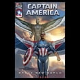 thumbnail image 2 of Women's Captain America: Brave New World Falcon and Captain America Comic Book Cover  Graphic T-Shirt, 2 of 4