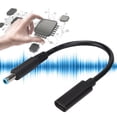 thumbnail image 3 of Entrada Femenina de Tipo C 4.5 mm x 0.6 mm Interfaz Cype C A USB C Con Cable Adaptador de Alimentacia de Chips inductivo, 3 of 7