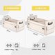 thumbnail image 5 of Organizador de maletero de coche JiaTua plegable con varios compartimentos, color beige, 5 of 9