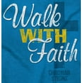 thumbnail image 2 of Walk With Faith Christian Cross Tank Top Tee Shirt Women Brisco Brands S, 2 of 6