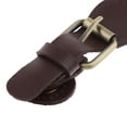 thumbnail image 3 of Milaget Boucles à Pression en Cuir Café, 3 of 8