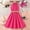 Hot Pink, variant on uublik Sundress for Girls Size 6-13 Sleeveless Loose Flowy Tiered Casual Holiday Dresses Black
