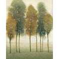 thumbnail image 2 of OToole, Tim 12x14 White Modern Wood Framed Museum Art Print Titled - Beyond the Trees II, 2 of 4