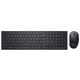 thumbnail image 1 of Kit de Teclado y Mouse Inalámbrico Dell KM5221W Receptor USB Negro, 1 of 2