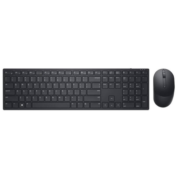 Kit de Teclado y Mouse Inalámbrico Dell KM5221W Receptor USB Negro