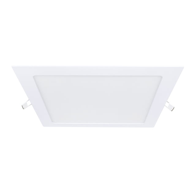 Estevez Luminaria LED Empotrable Cuadrada FLAT SQUARE CCT 18W Blanco – 3 Tonos de Luz