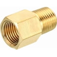 BDKWID-1/8 NPT Male x 1/8 NPT Female Brass Pipe Fitting Hex Reducer ...