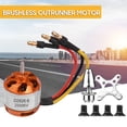 thumbnail image 2 of Amdohai D2826-6 2200KV Brushless Outrunner Motor High Performance for DIY Model Airplane RC Car Mini Multicopter Helicopter Quadcopter, 2 of 6