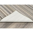 thumbnail image 6 of Mainstays Carnival Stripe Polypropylene Assorted Earth Tones Indoor Area Rug, 17" x 30", 6 of 6