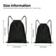 thumbnail image 2 of Fotbe Black Marble Bolsa Mochila con Cordón Estampada, Bolsa de Gimnasio Deportiva, Bolsa Cinch, Bolsa con Cordón para Hombres y Mujeres-Medium, 2 of 6