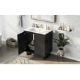 thumbnail image 3 of 30" Bathroom Vanity Set with Sink, Combo Cabinet, Bathroom Storage Cabinet, Solid Wood Frame, 3 of 10