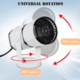 thumbnail image 3 of Ventilador de calefacción YUANXCMXG para automóvil 12 V 150 W desempañador de descongelación, 3 of 5