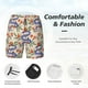 thumbnail image 3 of Balery Snake Bañador para hombre, shorts de playa de secado rápido con entrepierna y forro de compresión-Medium, 3 of 6