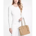 thumbnail image 3 of Michael Kors Womens Marilyn Medium Top Zip Tote Camel 30S2L6At2L-222 One Size Saffiano Leather, 3 of 5