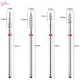 thumbnail image 4 of 2 unids/lote de brocas para uñas, broca de diamante con llama para taladro de uñas de 3/32 pulgadas, fresa para manicura, accesorios de taladro rotativo para cutículas, 4 of 5