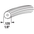 thumbnail image 2 of Prime-Line Products P 7551 Screen Retainer Spline, .120-in1/8-in, 250-ft Roll, Black, 2 of 2