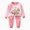 A78-Pink, variant on 2-3 Years Toddler Baby Boy Fall Winter Clothes Boys Long Sleeve Sweatshirt Top Pants 2PCS Set 18M 24M 3T 4T 5T Pajamas & Dailywear Winter Set