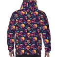 thumbnail image 5 of Hoodies for Men - Skull mushroom Long Sleeve Comfrt Men'S Fashion Hoodies & Sweatshirts, Sweatshirts for Men Hoodies Pullover Clothing Clothes with Pouch, 5 of 7