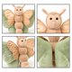 thumbnail image 5 of Bonito juguete de mariposa de peluche, muñeco con relleno de Animal, cojín, almohada relajante, juguetes para niños para sofá, dormitorio, sala de CUTICAT linda almohada, 5 of 8