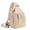Khaki, variant on Stylish Chest Bag With Secret Compartment And Adjustable Strap Lightweight Nylon Backpack For Everyday Carry Essential