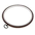 thumbnail image 1 of veasfak Wooden Embroidery Hoop Cross Stitch Circle Frame Sewing 15CM, 1 of 5