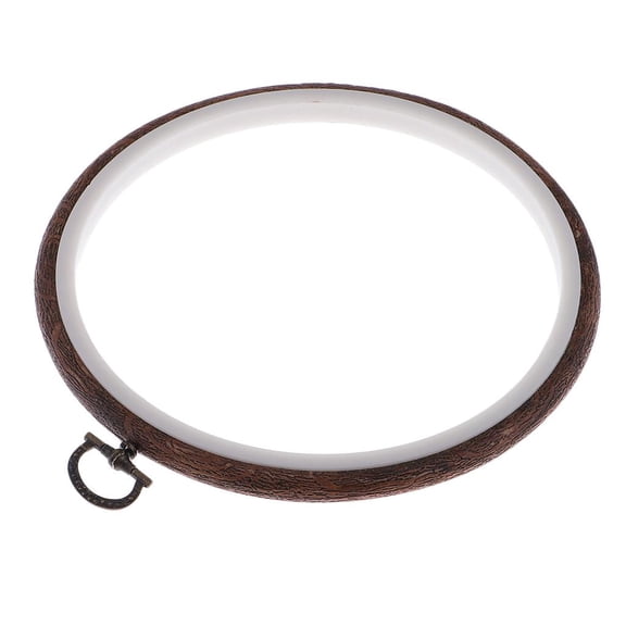 Yunhgft Wooden Embroidery Hoop Ring Cross Stitch Circle Frame Sewing 15CM