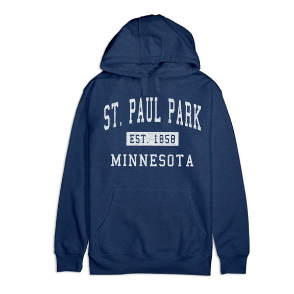 St. Paul Park Minnesota Classic Established Premium Cotton Hoodie