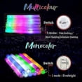 thumbnail image 5 of 2026 12/15/30/60pcs Bulk Colorful Led Glow Sticks Rgb Led Glow Foam Stick Cheer Tube Dark Light Birthday Wedding Party Supplies, 5 of 5