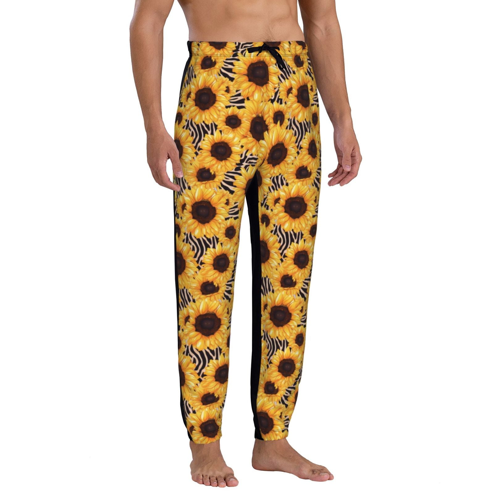 Fifth Sun Paw Print Joggers For Men - Comfortable Fleece Pants With Casual Style