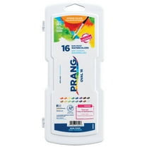 Prang Watercolor Oval Pan Set, 16-Colors