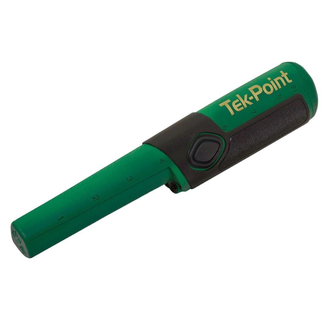 Teknetics Euro-Tek Pro Metal Detector with Tek-Point Pinpointer, 11-Inch DD Searchcoil, and Cover (Red)