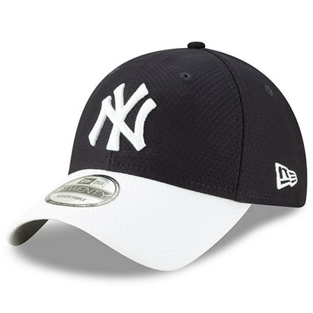 New York Yankees New Era 2019 Batting Practice Home 9TWENTY Adjustable Hat - Navy/White -
