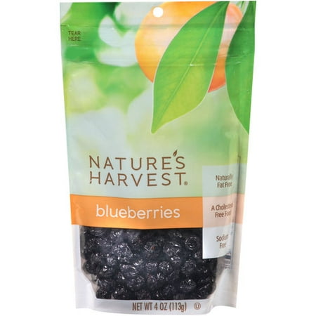 Nature's Harvest Dried Blueberries, 4 oz