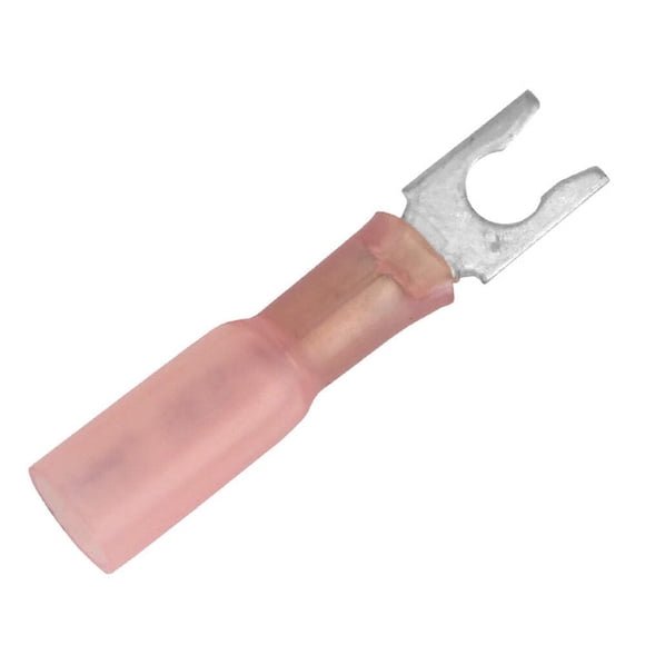 Pala termorretráctil Terminal Pacer 22-18 AWG #8, tamaño 25 unidades